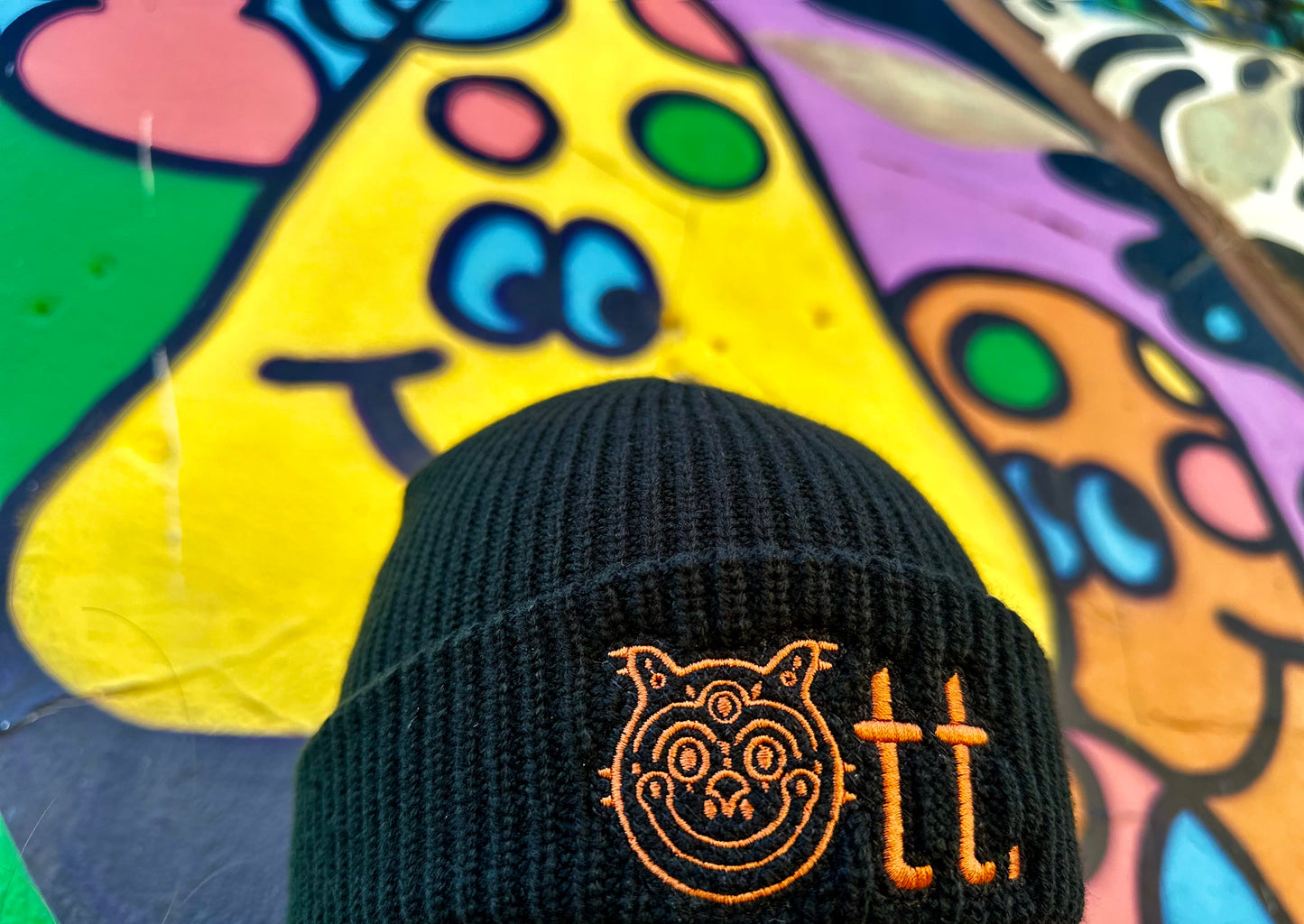 Ott x Orange Logo Beanie