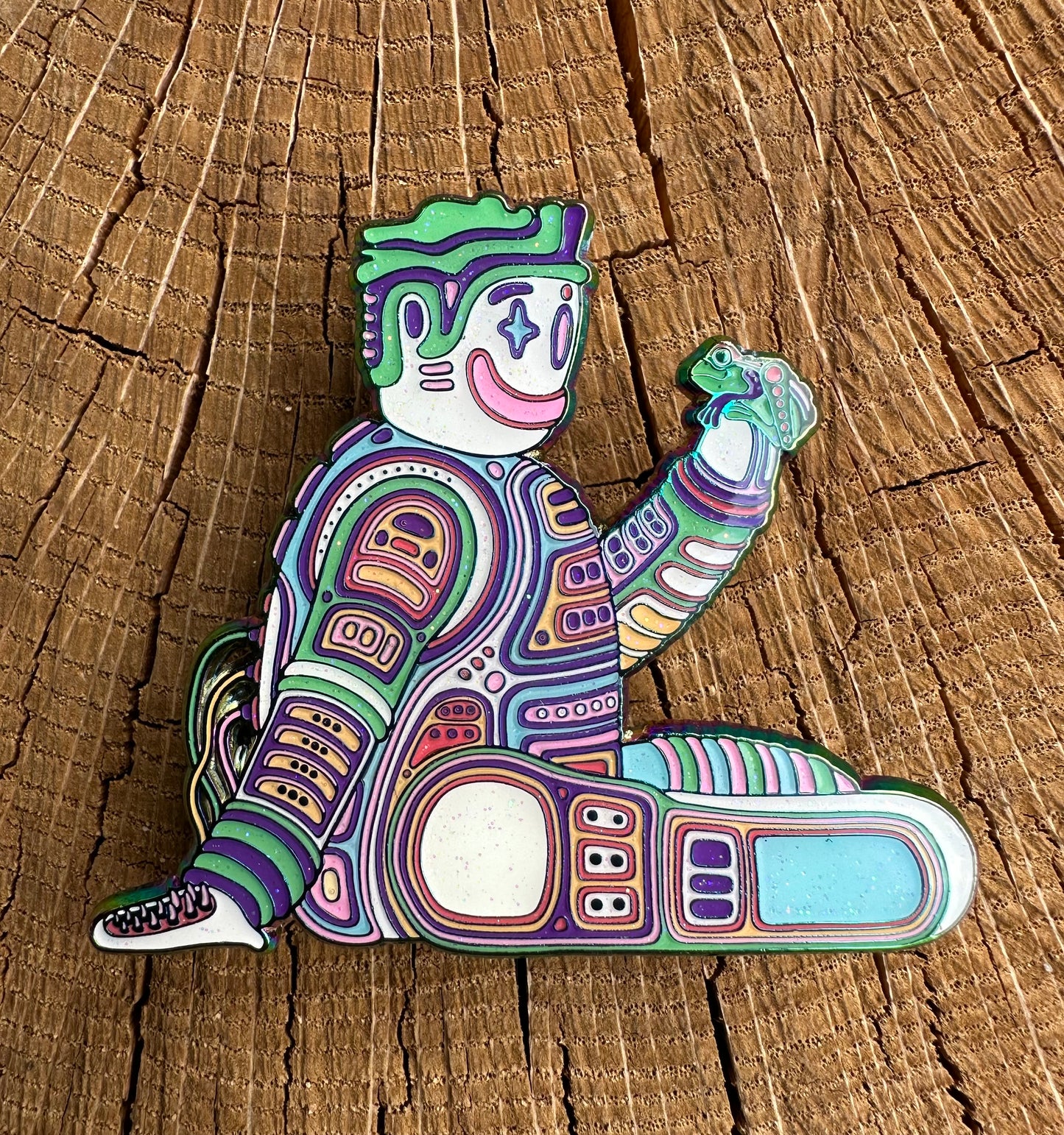 Ott x #1 Frogadelic RobOtt Pin LE 40