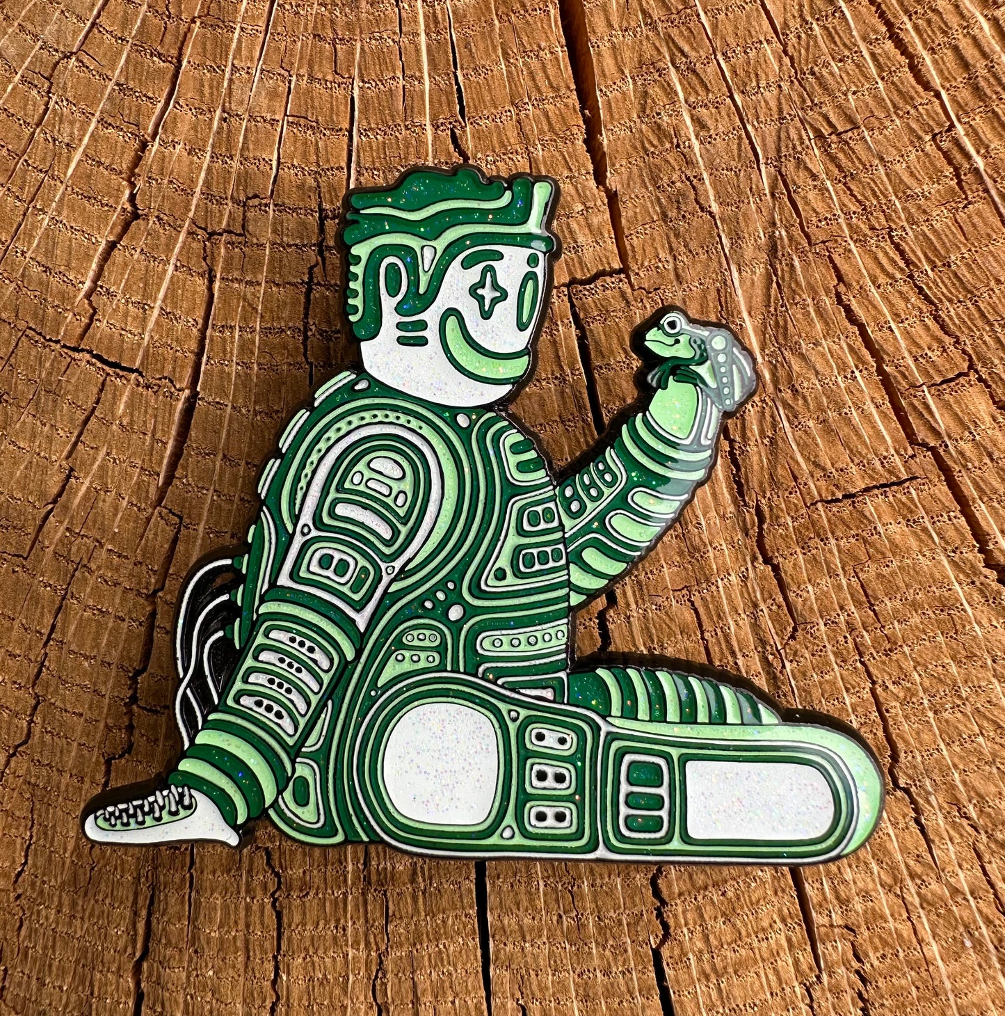 Ott x #3 Frogadelic RobOtt Pin LE 40