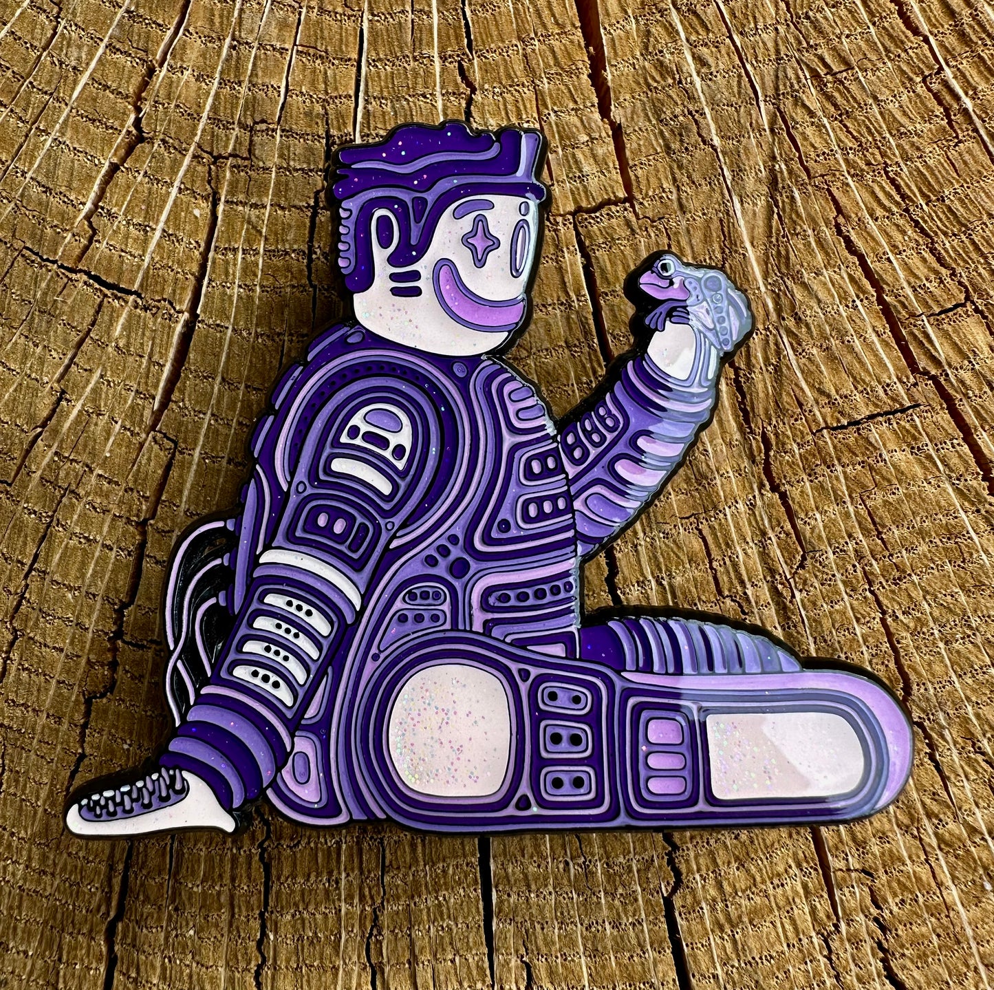 Ott x #4 Frogadelic RobOtt Pin LE 40