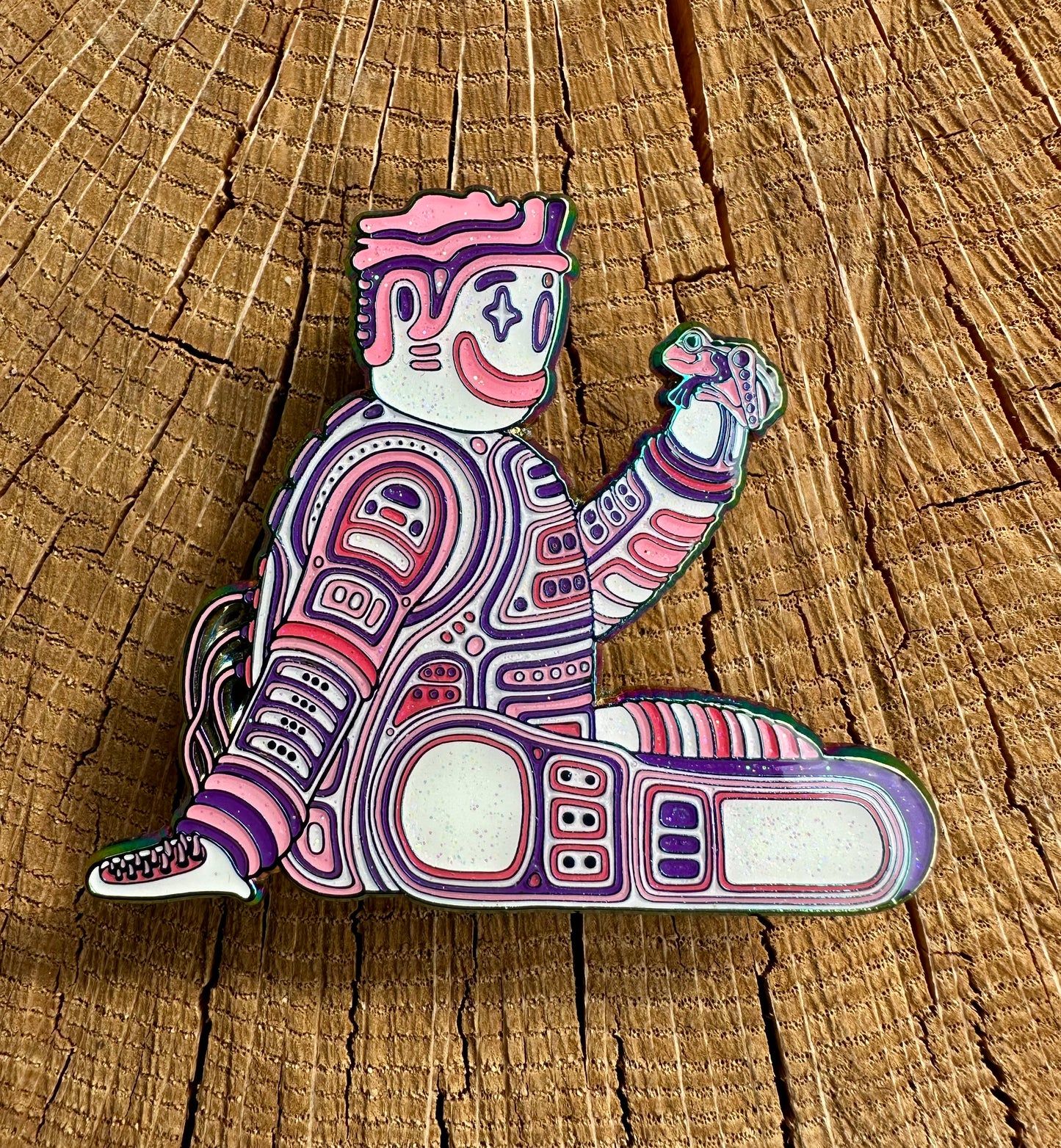 Ott x #2 Frogadelic RobOtt Pin LE 40